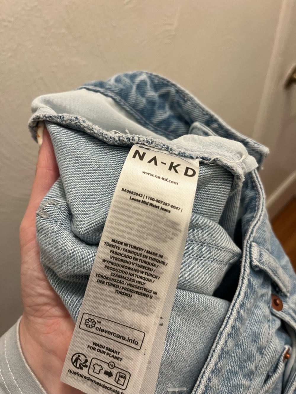 Na-kd Loose Mid Waist Jeans | size 36 - Picture 11 of 13
